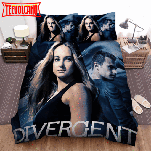 Divergent Movie Poster 4 Bed Sheets Spread Duvet Cover Bedding Sets