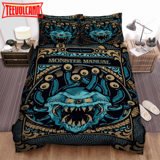 Dnd Art Monster Manual Bed Sheets Duvet Cover Bedding Sets