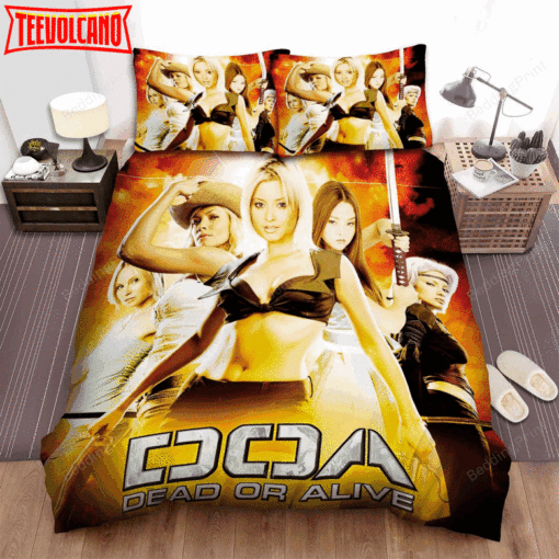 Doa Dead Or Alive Movie Poster 1 Bed Sheets Duvet Cover Bedding Sets