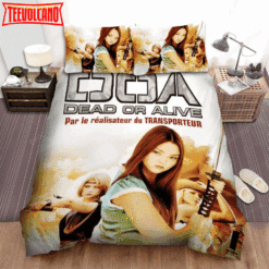 Doa Dead Or Alive Movie Poster 4 Bed Sheets Duvet Cover Bedding Sets