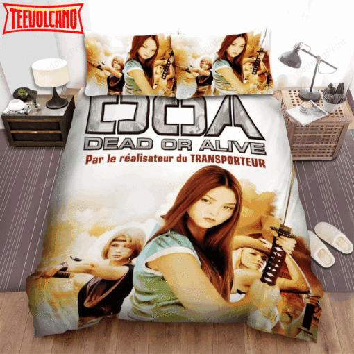 Doa Dead Or Alive Movie Poster 4 Bed Sheets Duvet Cover Bedding Sets