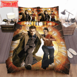 Doctor Who Movie Poster 1 Bed Sheets Duvet Cover Bedding Sets