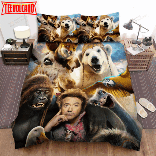 Dolittle Movie Poster 1 Bed Sheets Duvet Cover Bedding Sets