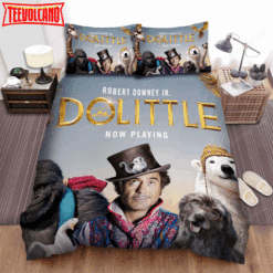 Dolittle Movie Poster 2 Bed Sheets Duvet Cover Bedding Sets