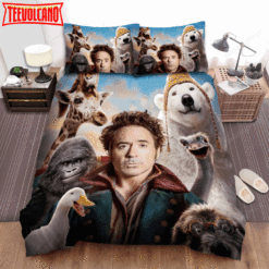 Dolittle Movie Poster 3 Bed Sheets Duvet Cover Bedding Sets