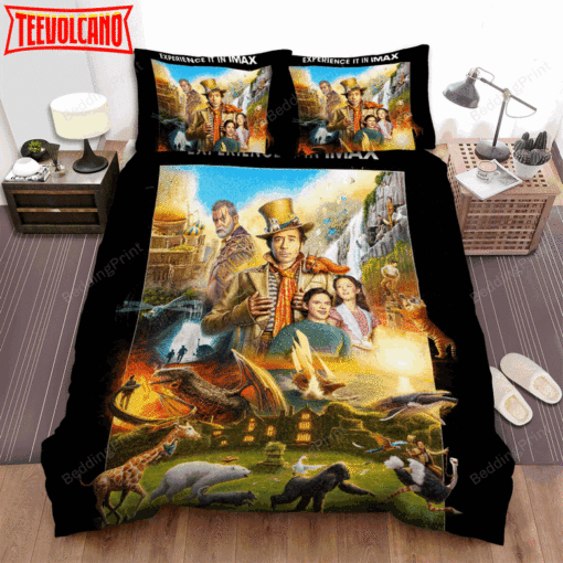 Dolittle Movie Poster 6 Bed Sheets Duvet Cover Bedding Sets