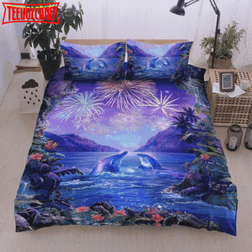 Dolphin Bedding Bed Sheets Duvet Cover Bedding Sets