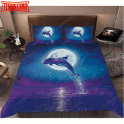 Dolphin Bedding Set Bed Sheets Duvet Cover Bedding Sets