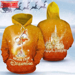 Donald Never Stop Dreaming 3D Printed Hoodie