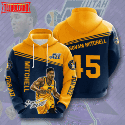 Donovan Mitchell Utah Jazz 3D Printed Hoodie