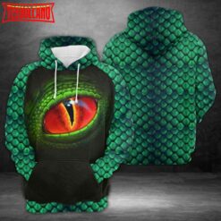 Dragon Eye 3D Printed Hoodie