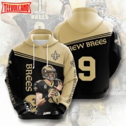 Drew Brees New Orleans Saints 3D Printed Hoodie