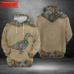 Ducks Mandala 3D Printed Hoodie