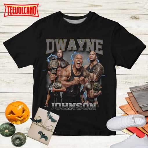 Dwayne Johnson Vintage Shirt, The Rock 90s Unisex Short Sleeve T shirt