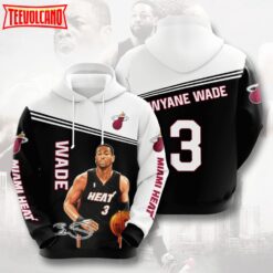 Dwyane Wade Miami Heat 3D Printed Hoodie