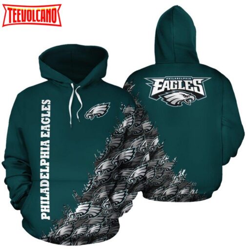 Eagles Philadelphia 3D Printed Hoodie