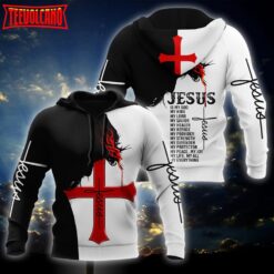 Easter Jesus 3D Printed Hoodie