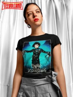 Edward Scissor Hands Movie Poster T Shirt, 90s Movie Nostalgia Unisex T Shirt