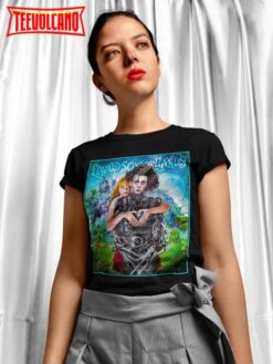 Edward Scissor Hands Soft T-Shirt, Edward Scissor Hands Movie Poster T Shirt