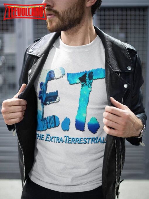 ET The Extra-Terrestrial Shirt, E T T-Shirt, ET The Extra-Terrestrial Movie Shirt