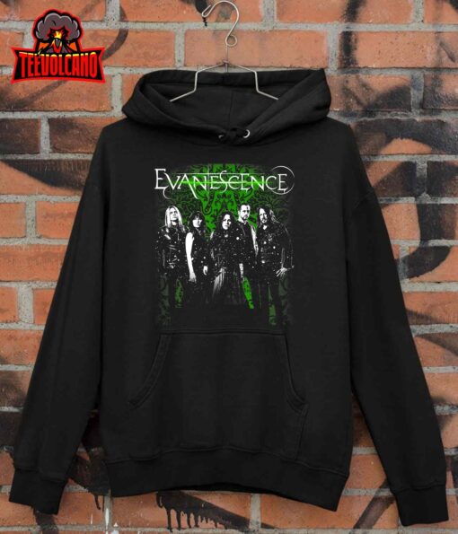 Evanescence – Band Photo Green T-Shirt