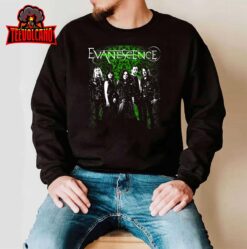 Evanescence – Band Photo Green T-Shirt