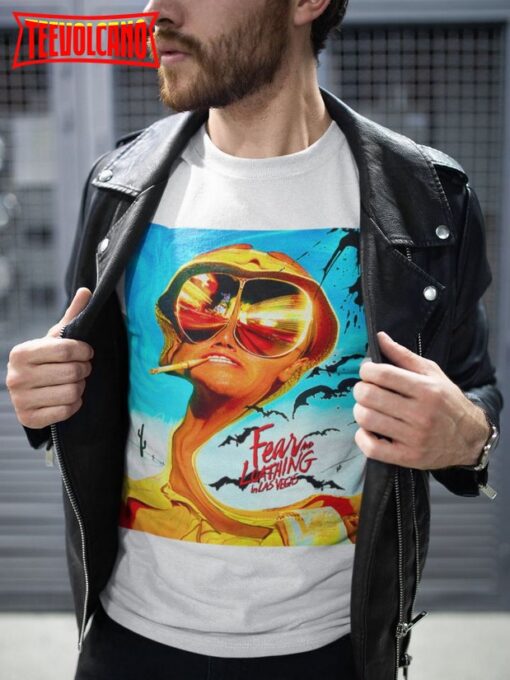 Fear and Loathing in Las Vegas Poster T Shirt, 90’s Movie Nostalgia T Shirt