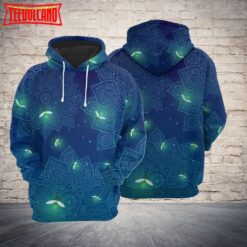 Firefly Mandala 3D Printed Hoodie