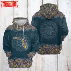 Florida Mandala 3D Printed Hoodie