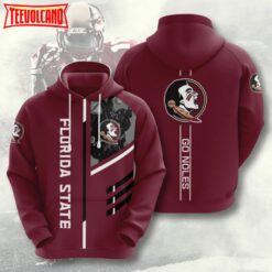 Florida State American Football 3D Printed Hoodie