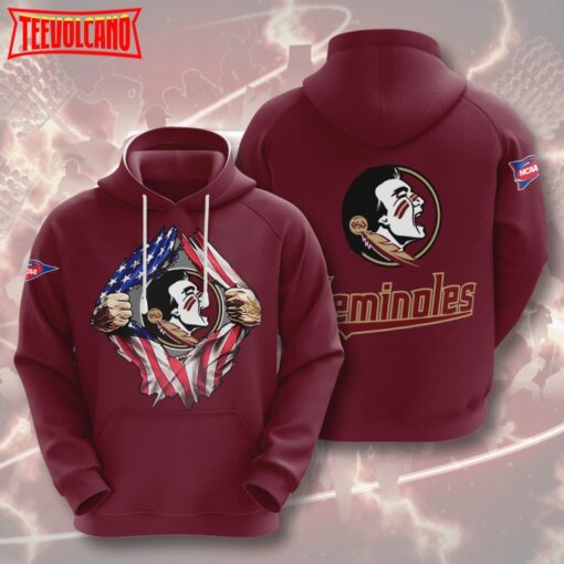 Florida State Seminoles Football 3D Printed Hoodie