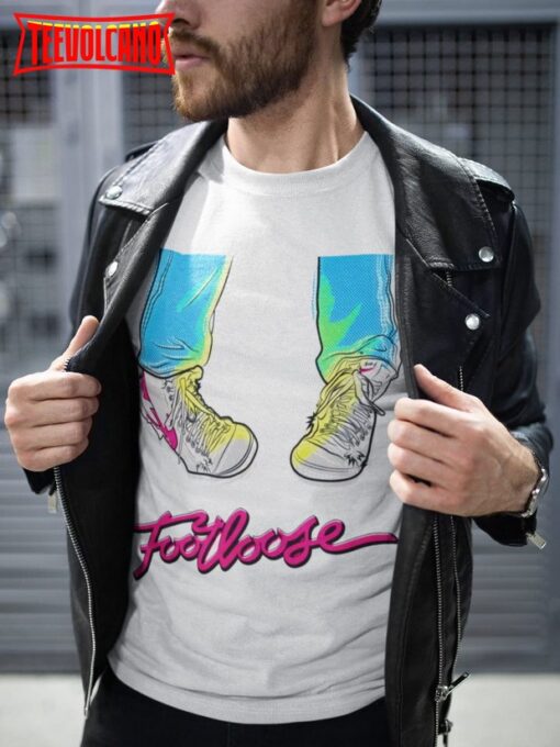 Foot Loose Movie Poster T-Shirt, Vintage 80s Movie Graphic T Shirt