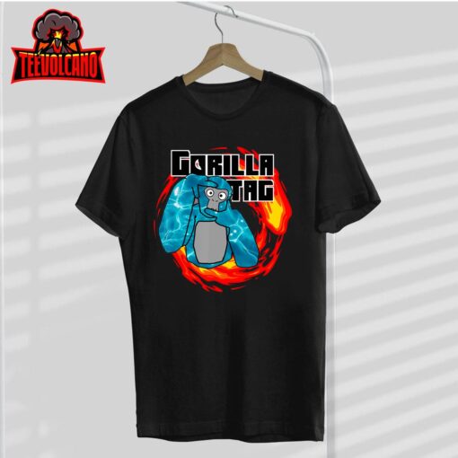 For kids Gorilla Tag shoot fire T-Shirt