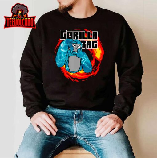 For kids Gorilla Tag shoot fire T-Shirt