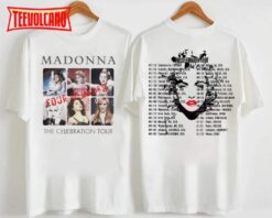 Four Decades Madonna Tour 2023 Shirt, The Celebration Tour T-Shirt