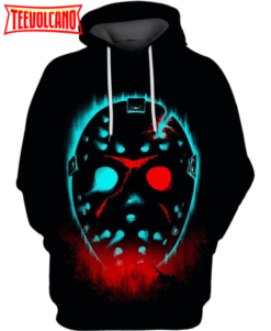 Friday The 13Th Jason Voorhees Killer Puzzle 3D Printed Hoodie