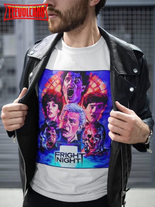 Fright Night Movie Poster 80s Horror Movie T Shirt