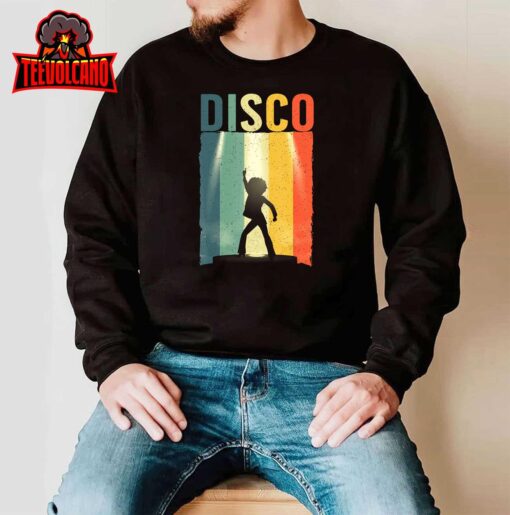 Funny Disco Art For Men Women Boys Girls Disco Dance Lovers T-Shirt