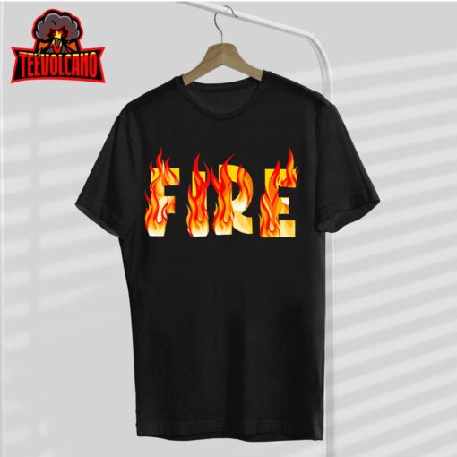 Funny Fire and Ice Costume Halloween Family Matching 2023 T-Shirt