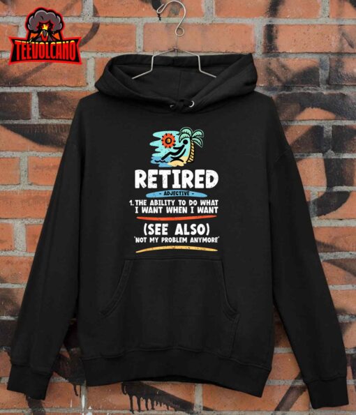 Funny Retired, Funny Grandpa, Mens Funny Retirement T-Shirt