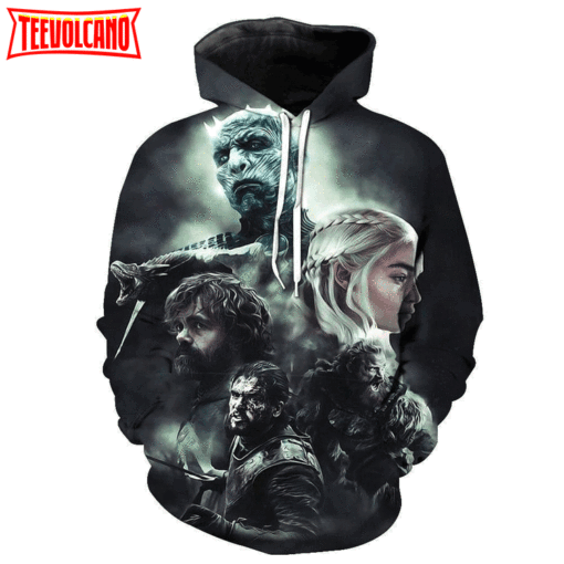 Game Of Thrones 3D Printed Hoodie