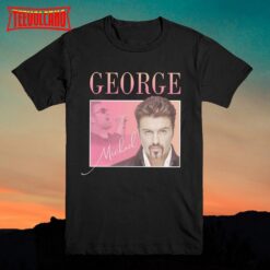 GEORGE Michael Shirt Vintage 90S Inspired Retro Homage T-Shirt