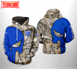 Georgia State Panthers NCAA Camo Veteran Hunting 3D Printed Hoodie