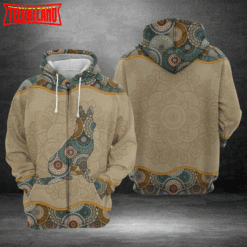 German Shepherd Mandala 3D Printed Hoodie