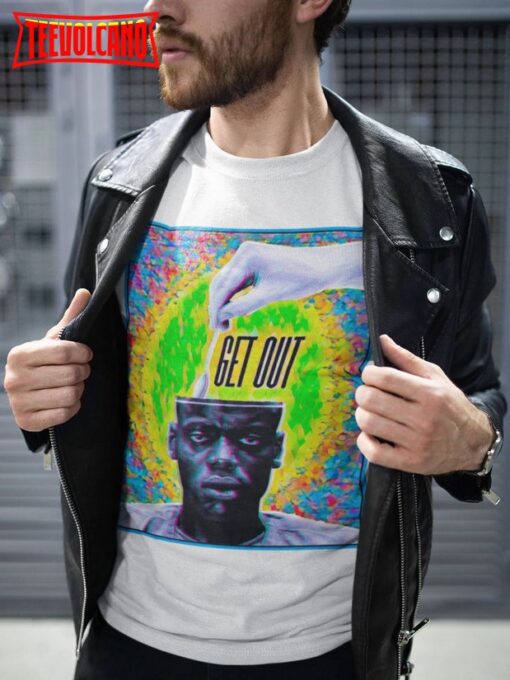 Get Out Movie Poster Fan Art Graphic T Shirt