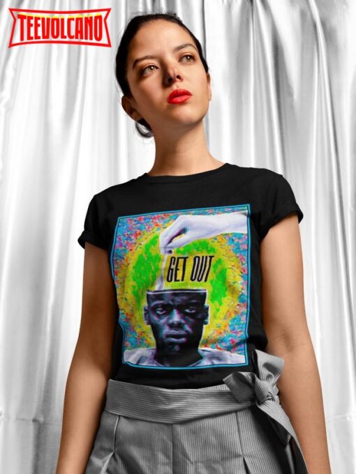 Get Out Movie Poster Fan Art Graphic T Shirt