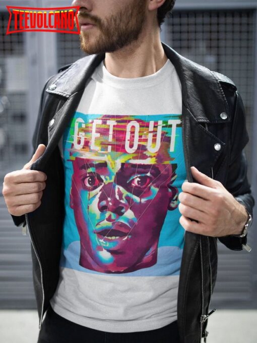 Get Out Soft T-Shirt, Get Out Movie Poster Shirt, Horror Movie Fan T Shirt