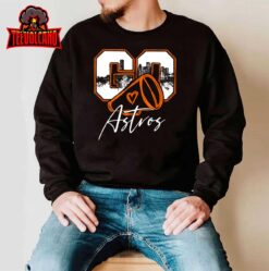 Go Cheer Astros Name Athletic Sports Gift Men Women Boy Girl T-Shirt