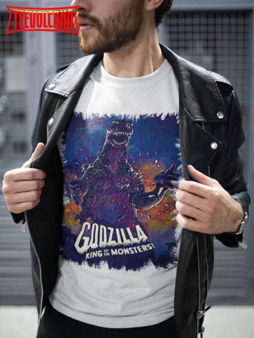 Godzilla T-Shirt, Classic Monster Movie Poster T Shirt, Nostalgic Monster Movie Shirt