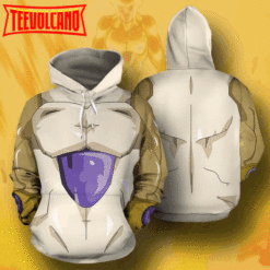 Golden Frieza 3D Printed Hoodie